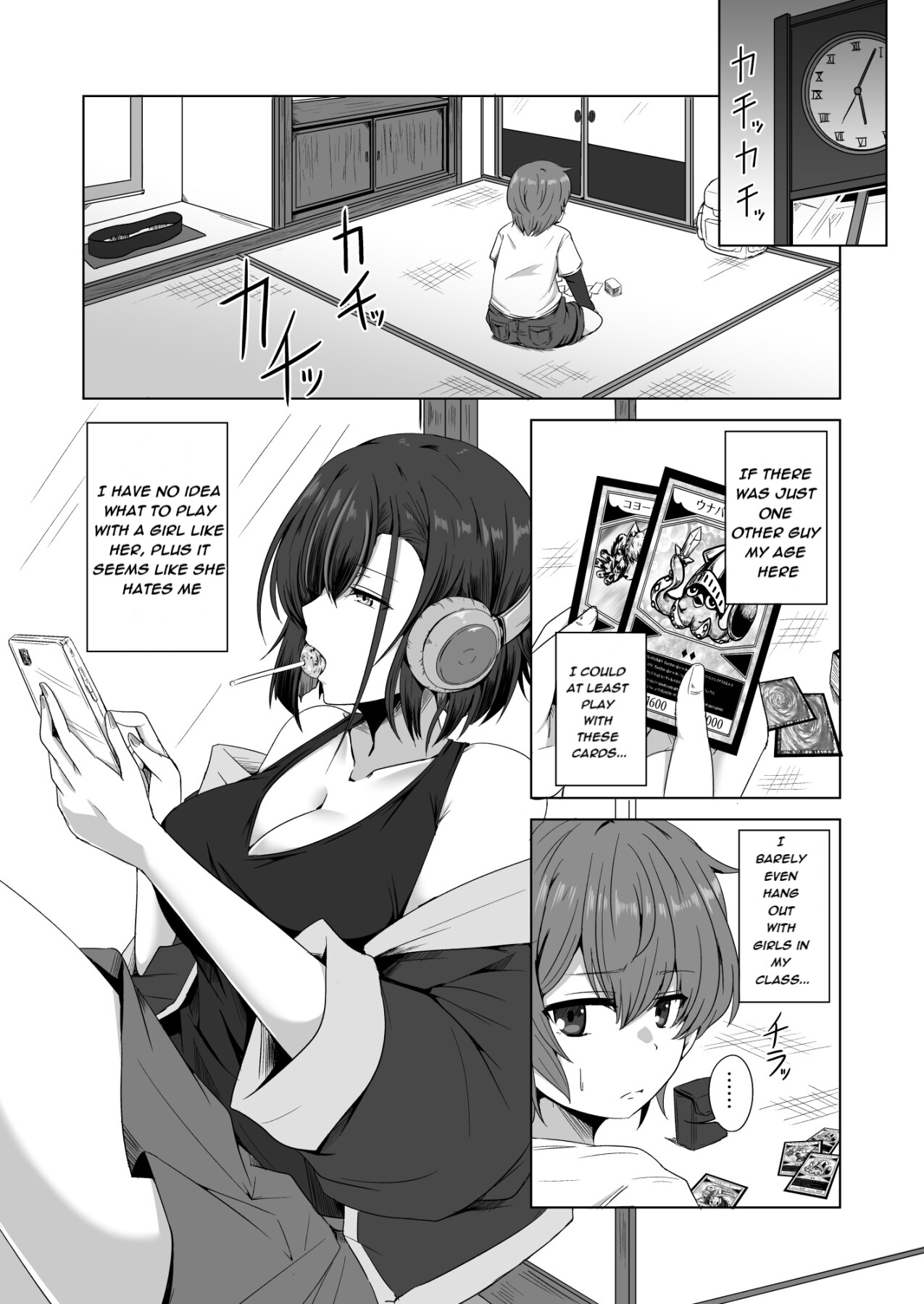 Hentai Manga Comic-My Slightly Dangerous Cousin Showed Me How to *Play* a Lewd Game While My Parents Weren't Looking-Read-6